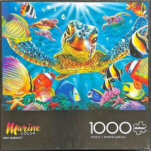 Buffalo Marine Color Puzzle - Tiny Bubbles